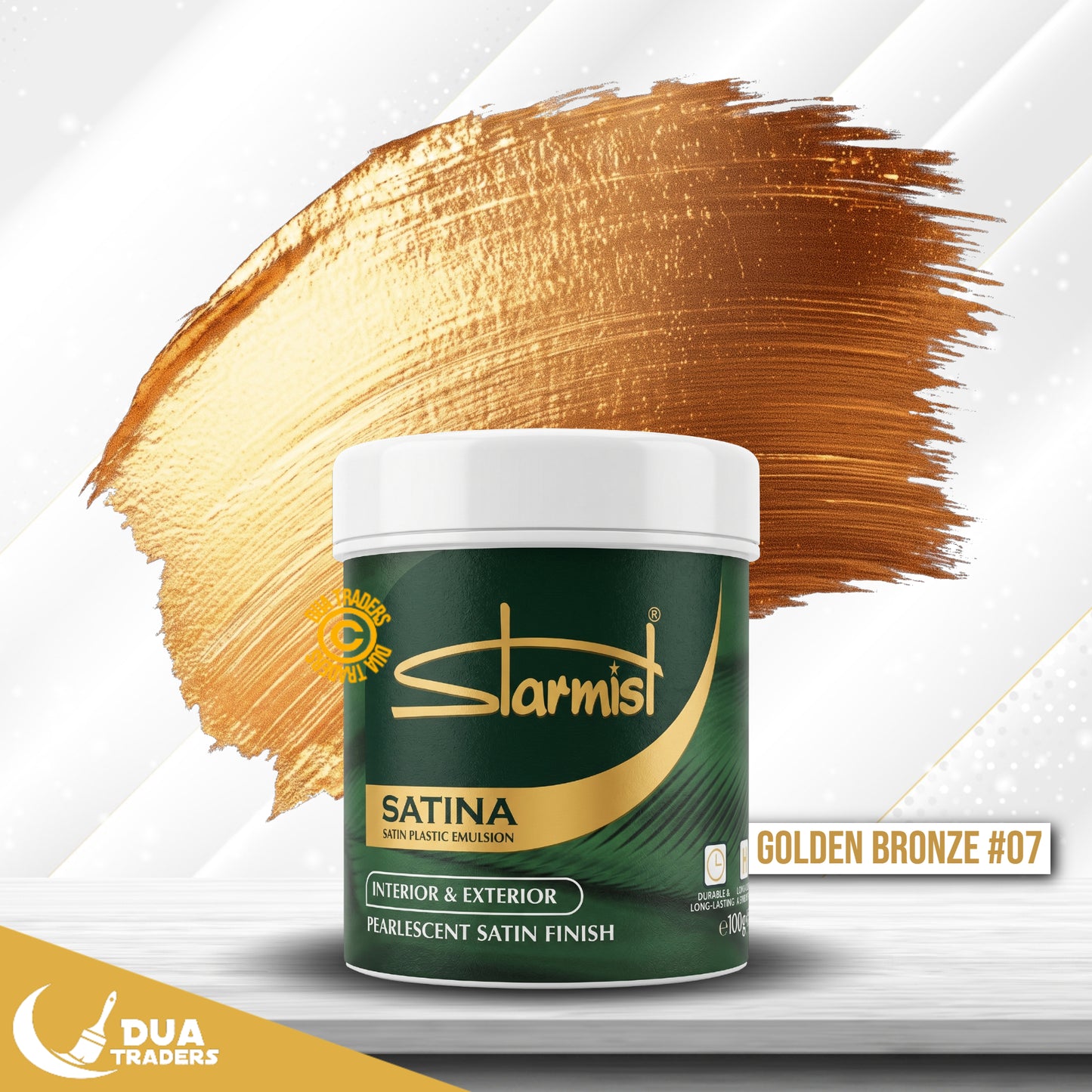 STARMIST Water Based Metallic Paints