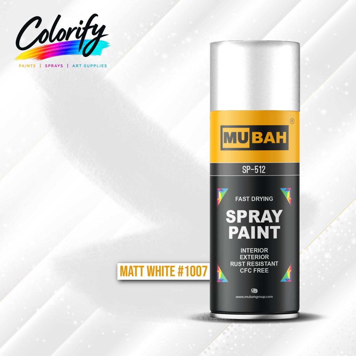 MUBAH Spray Paint 400ml – Pack of 12