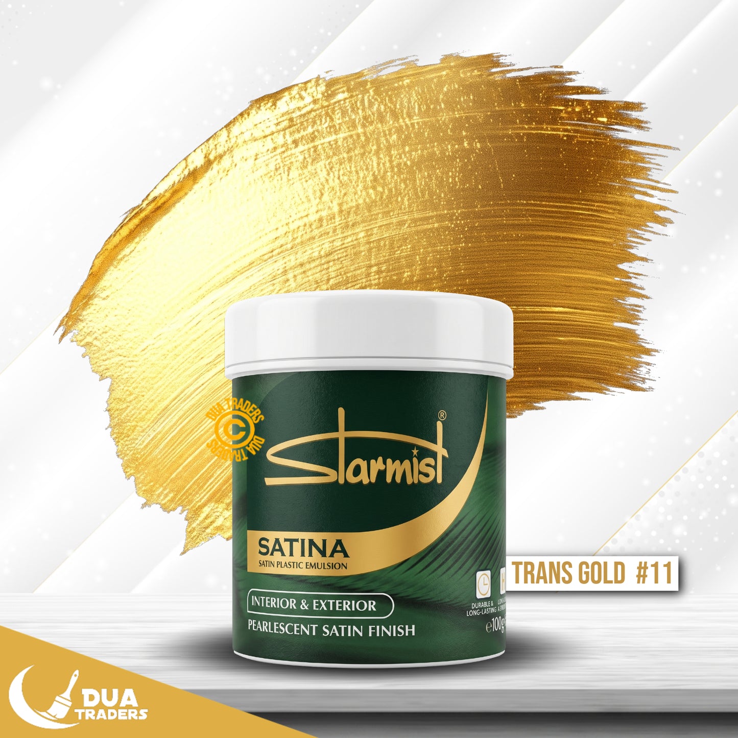 STARMIST Water Based Metallic Paints