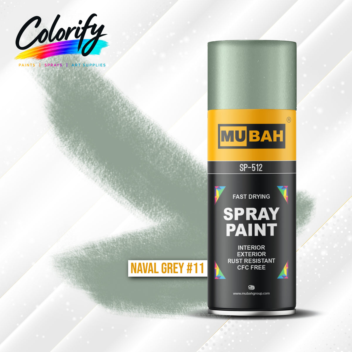 MUBAH Spray Paint 400ml – Pack of 12