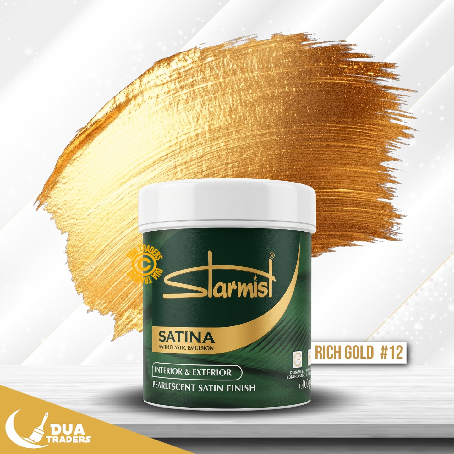 STARMIST Water Based Metallic Paints