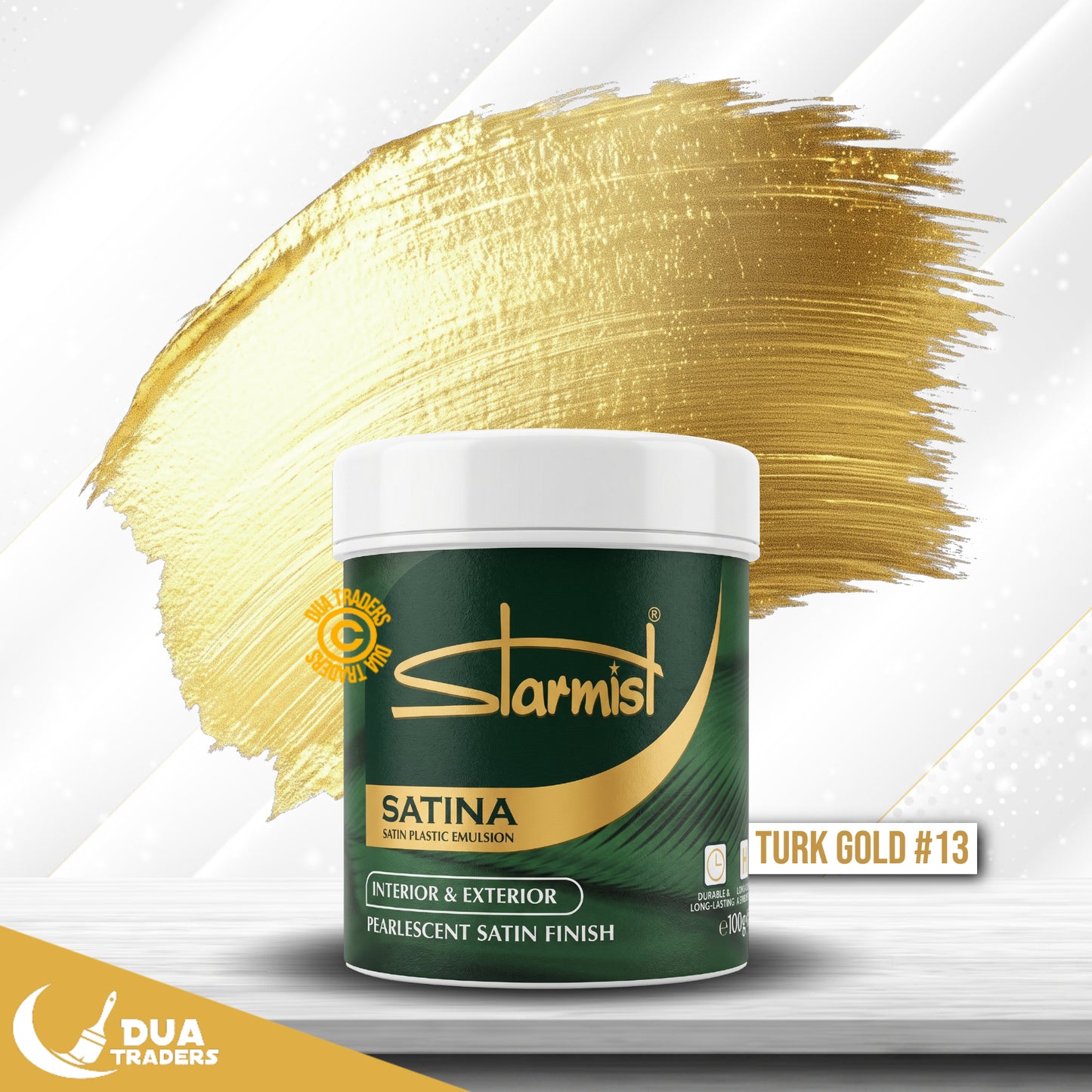 STARMIST Water Based Metallic Paints