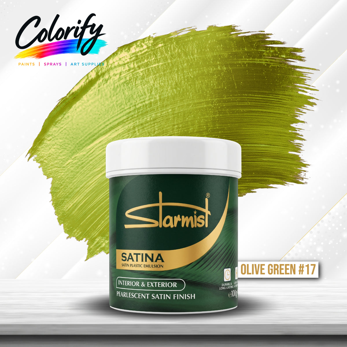 DIY Complete KIT 12x STARMIST Metallic Paints 100ml, 1x MUBAH Lacquer Spray and Paint Accessories