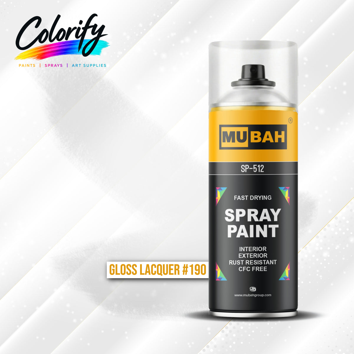 MUBAH Spray Paint 400ml – Pack of 12