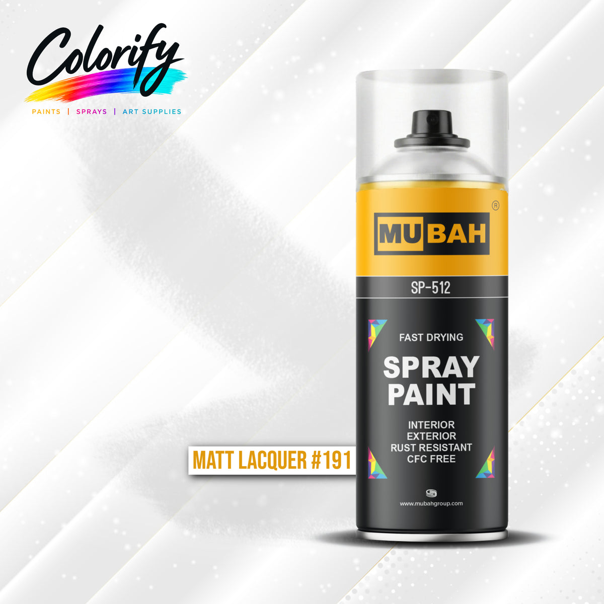 MUBAH Spray Paint 400ml – Pack of 12