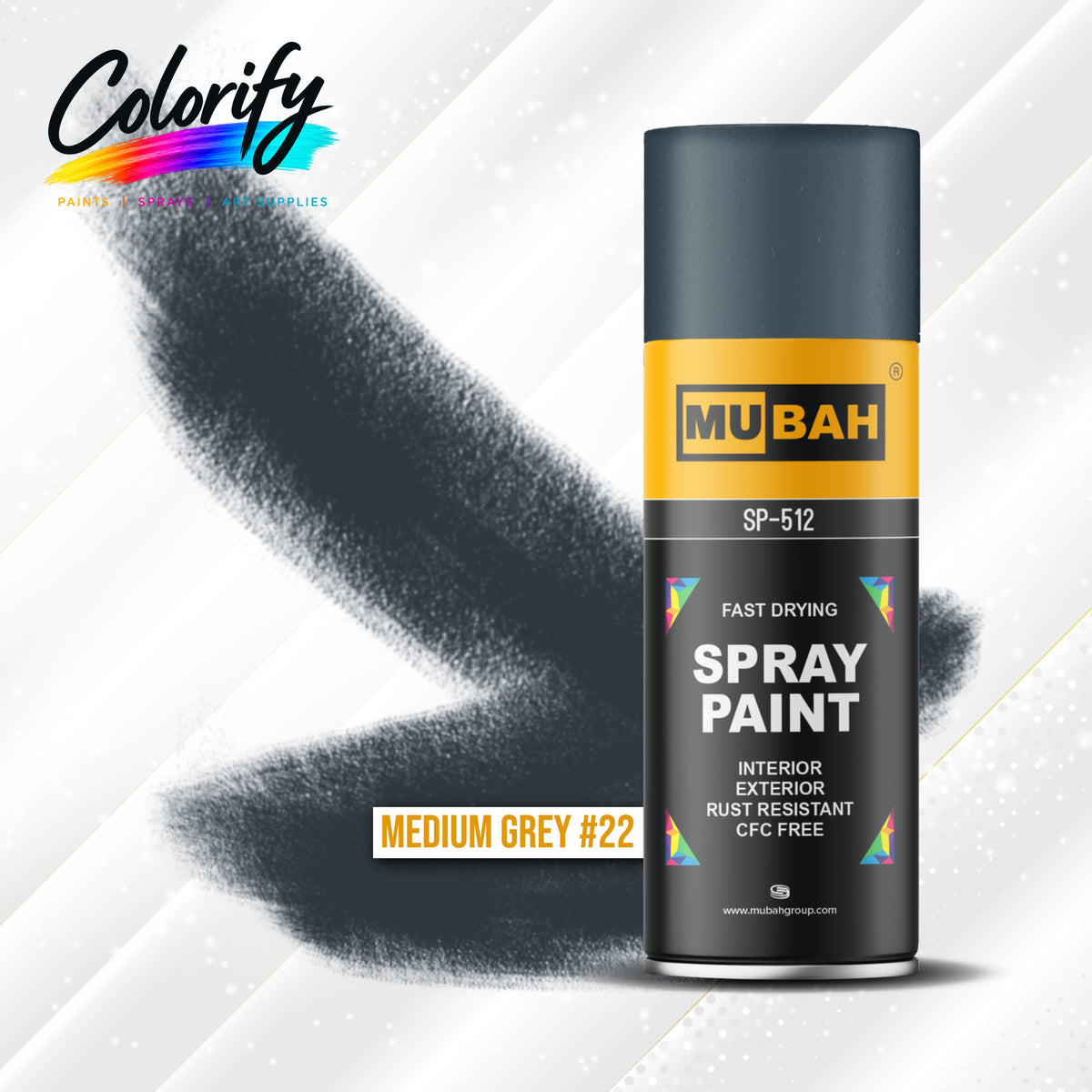 MUBAH Spray Paint 400ml – Pack of 12
