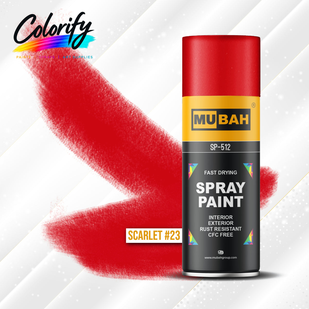 MUBAH Spray Paint 400ml – Pack of 12