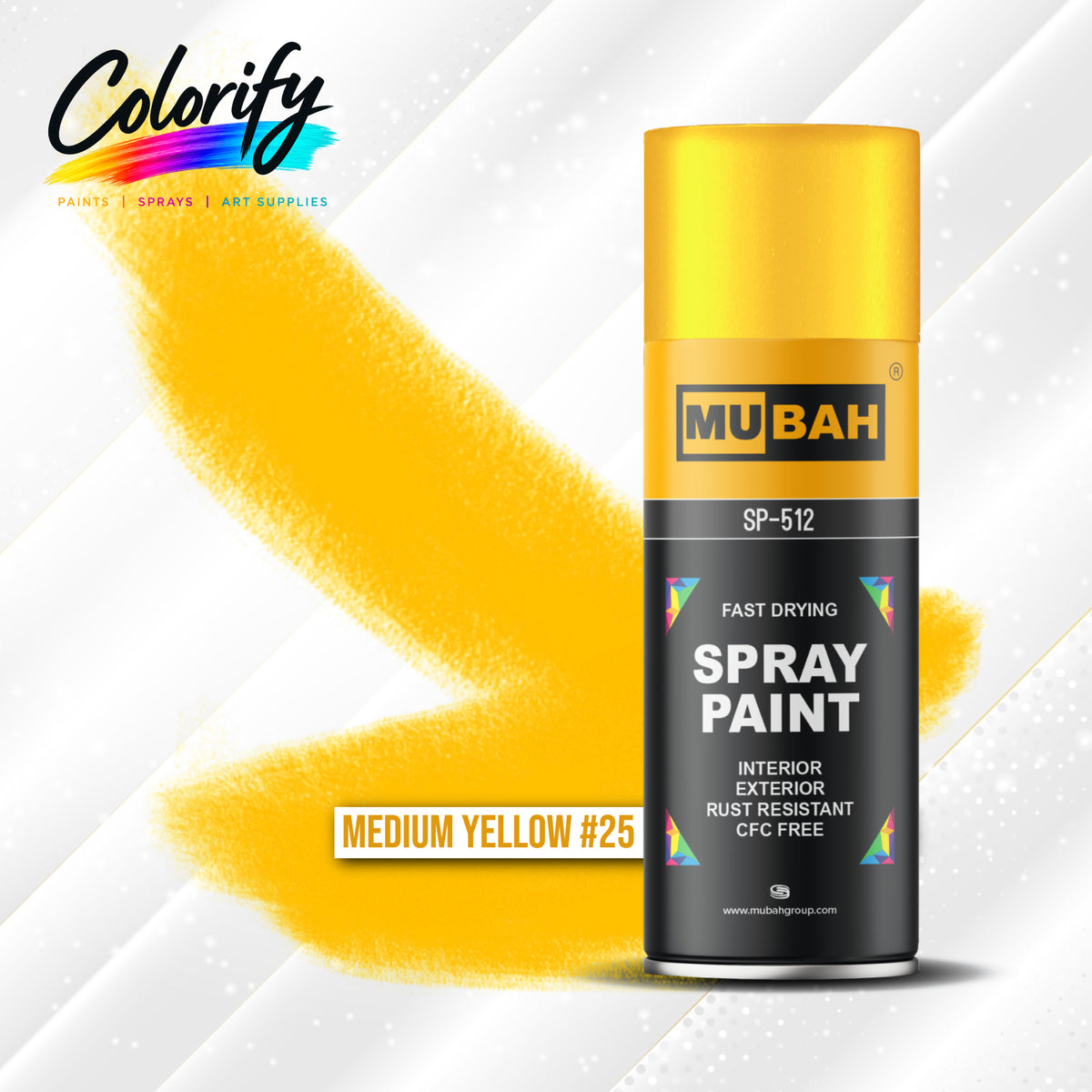 MUBAH Spray Paint 400ml – Pack of 12
