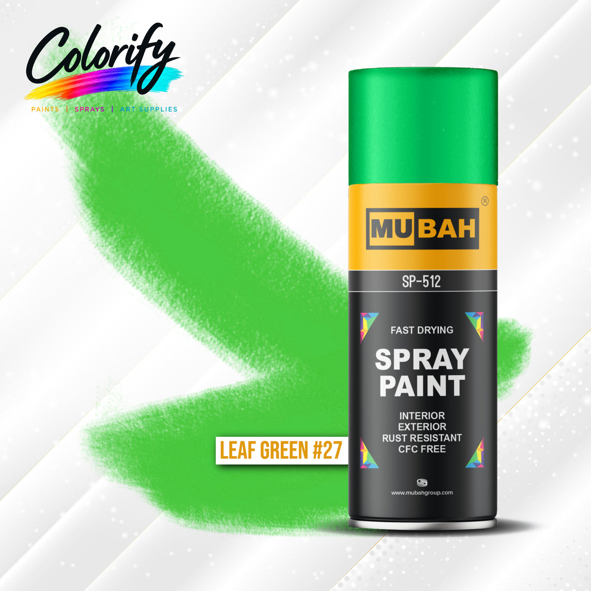 MUBAH Spray Paint 400ml – Pack of 12