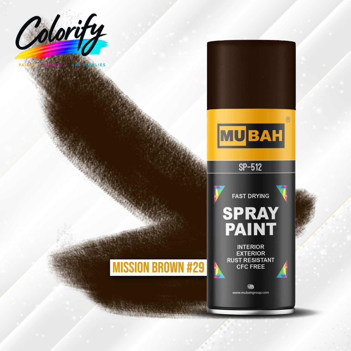 MUBAH Spray Paint 400ml – Pack of 12