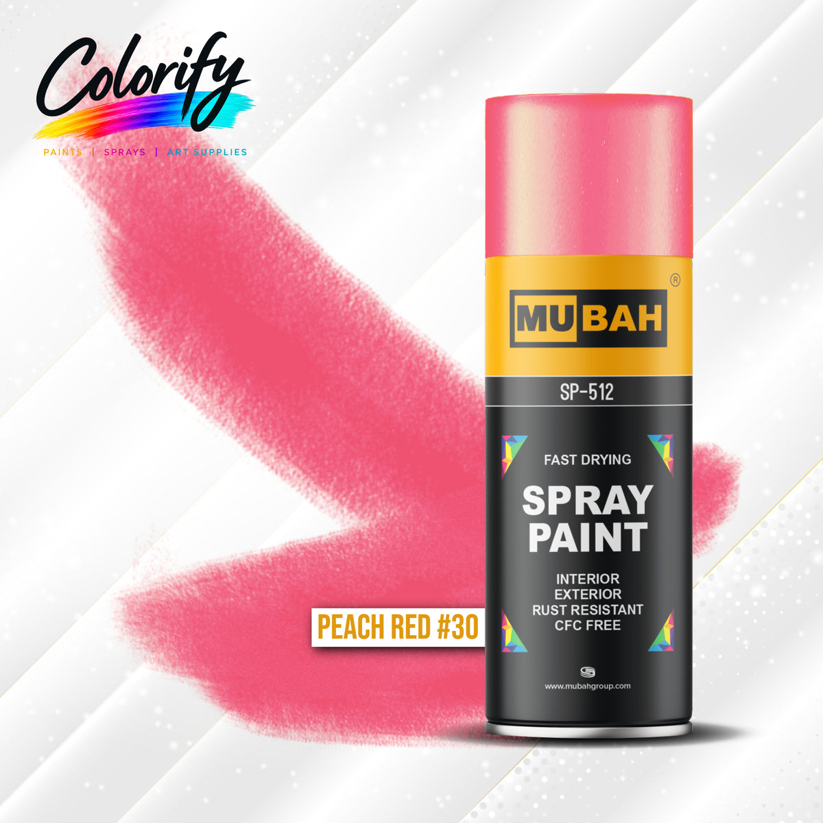 MUBAH Spray Paint 400ml – Pack of 12