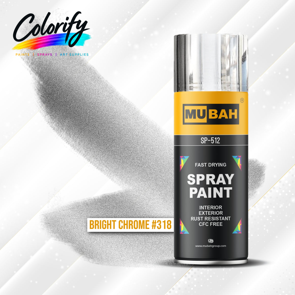 MUBAH Spray Paint 400ml – Pack of 12