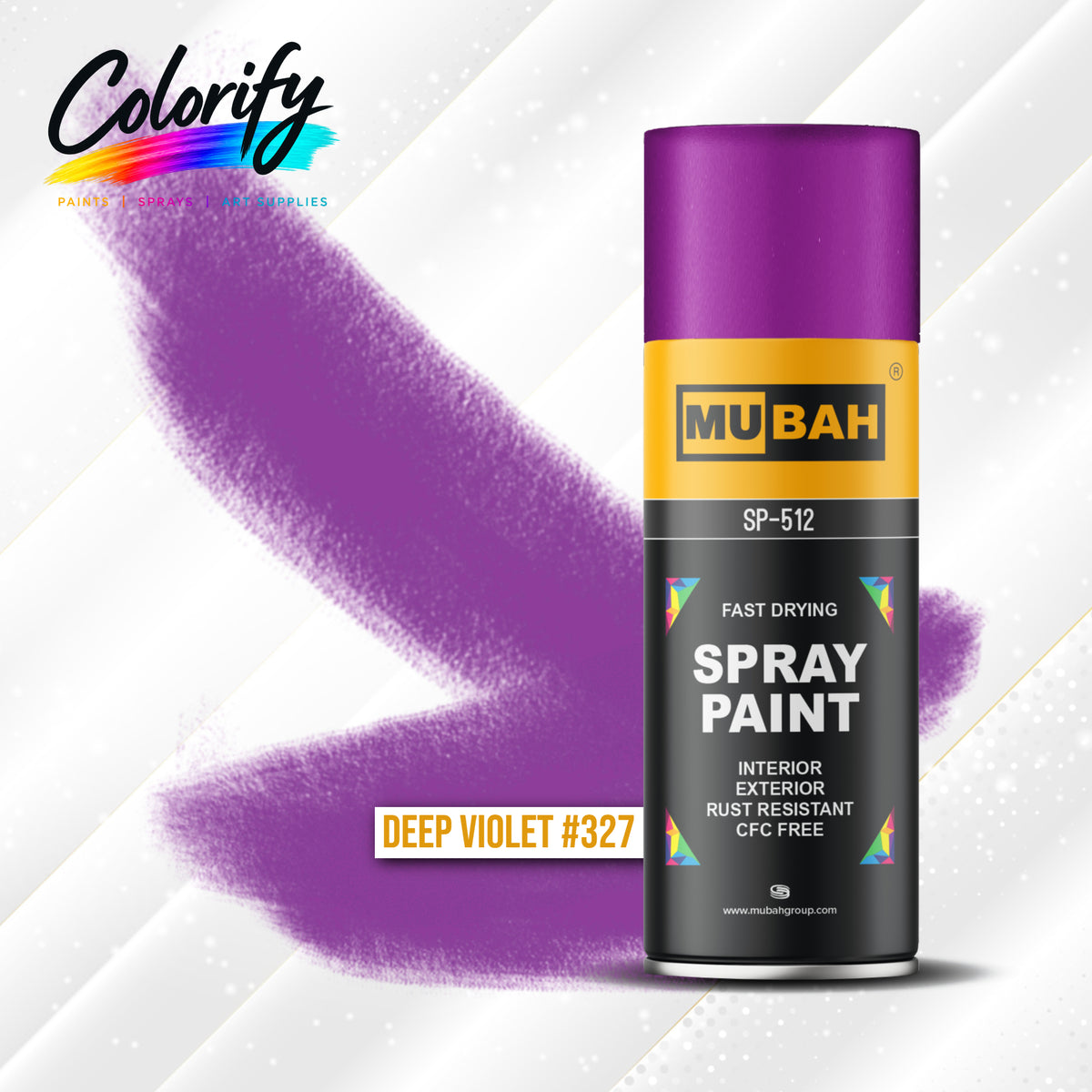 MUBAH Spray Paint 400ml – Pack of 12
