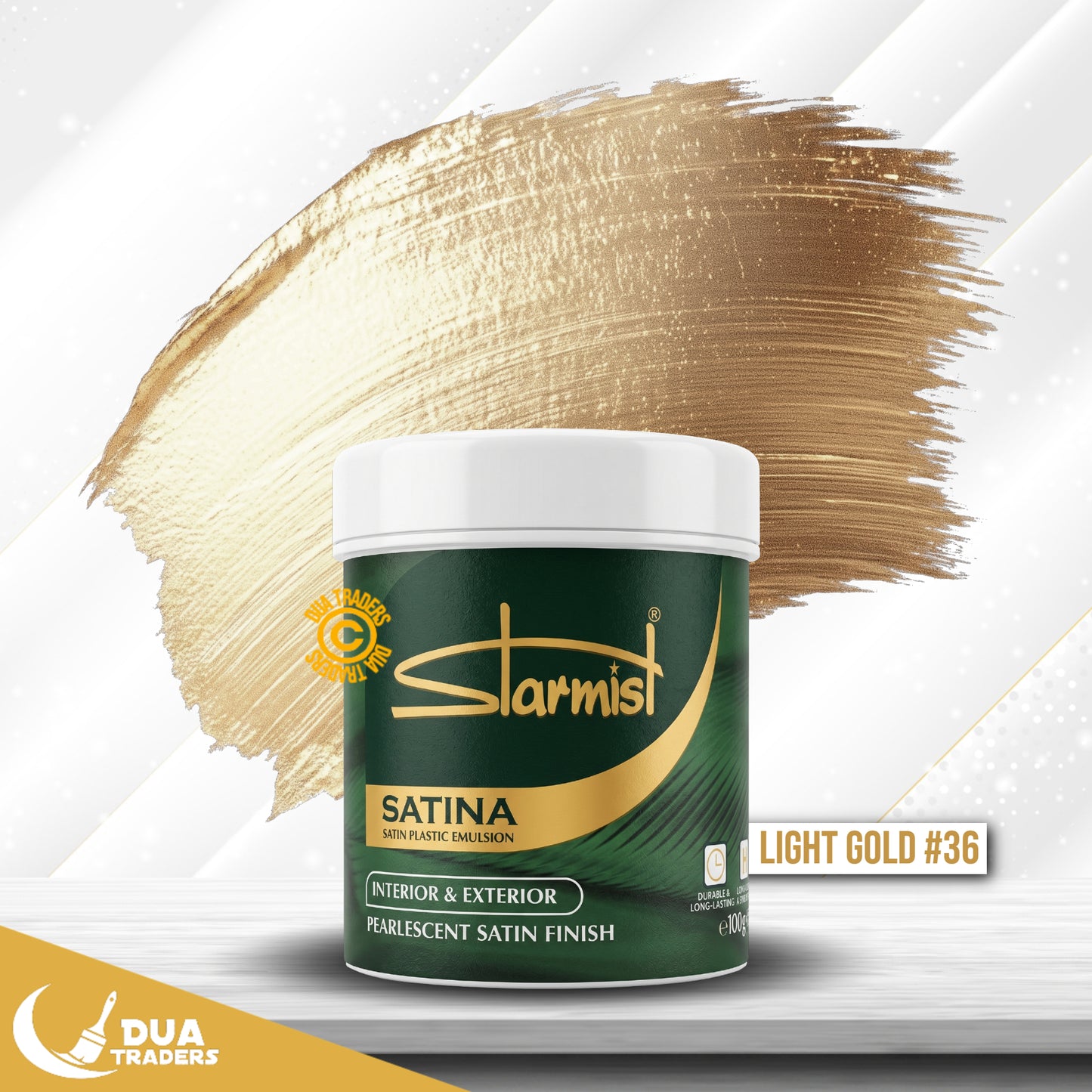 STARMIST Water Based Metallic Paints
