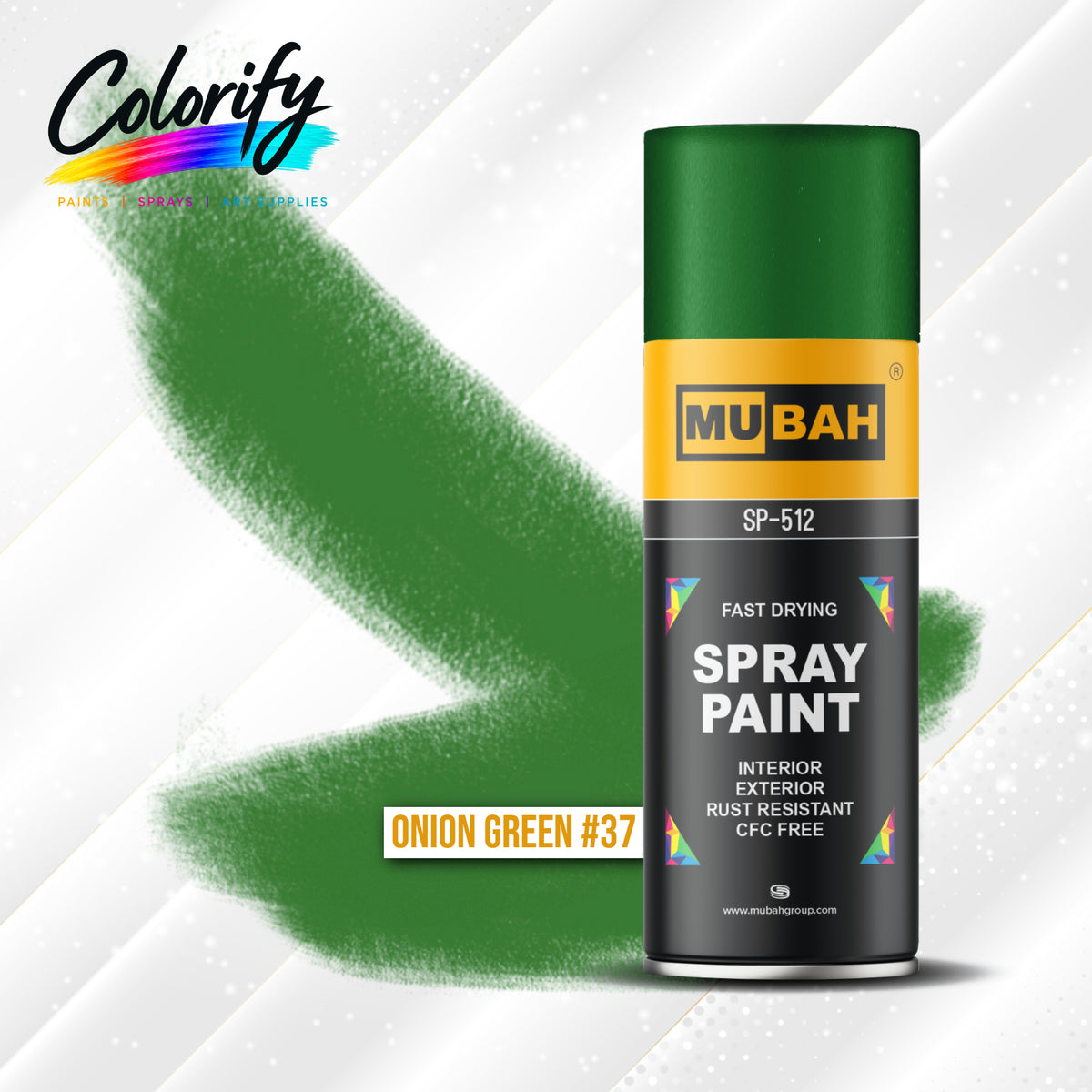 MUBAH Spray Paint 400ml – Pack of 12