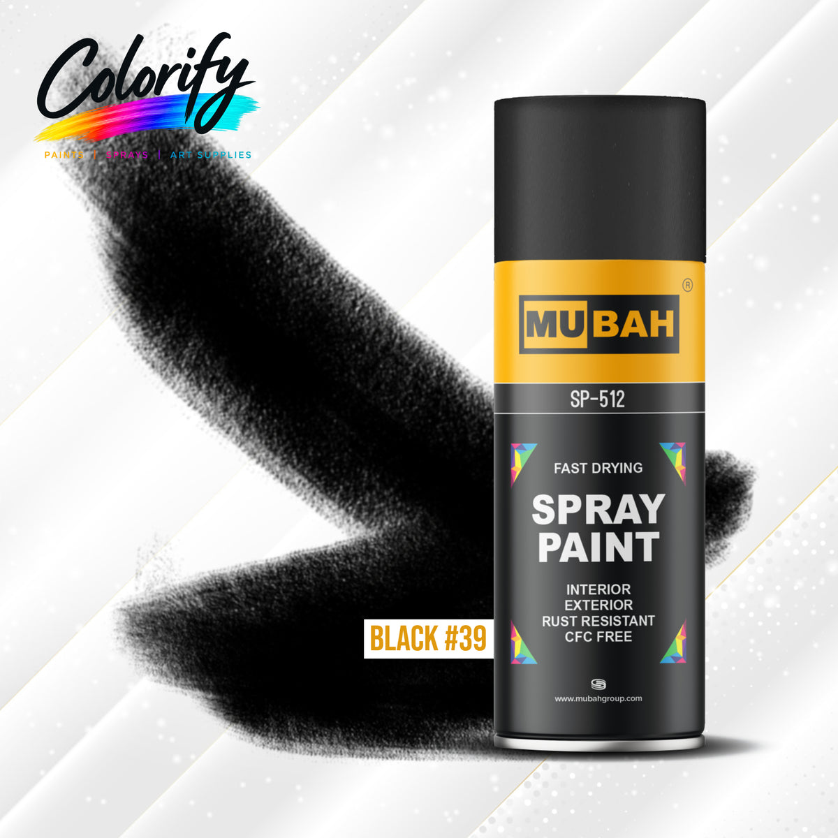 MUBAH Spray Paint 400ml – Pack of 12