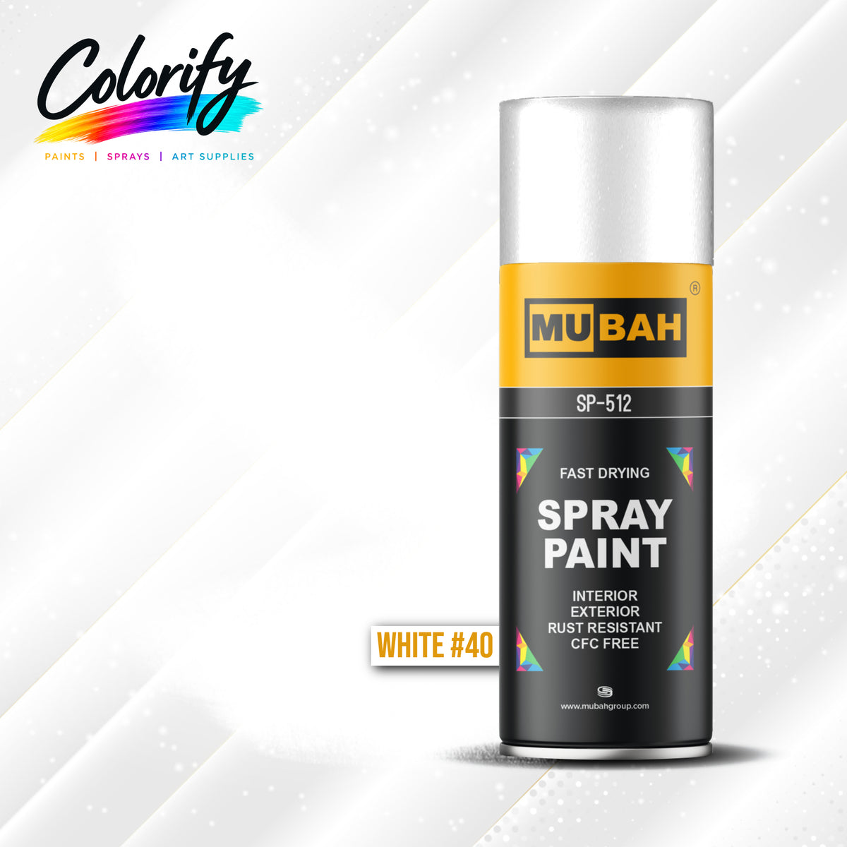 MUBAH Spray Paint 400ml – Pack of 12