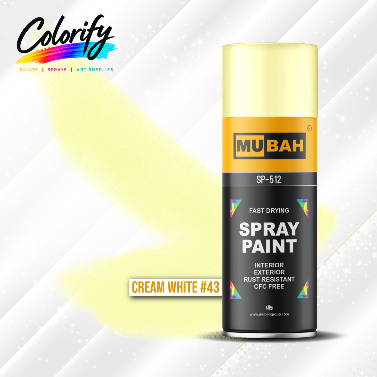 MUBAH Spray Paint 400ml – Pack of 12
