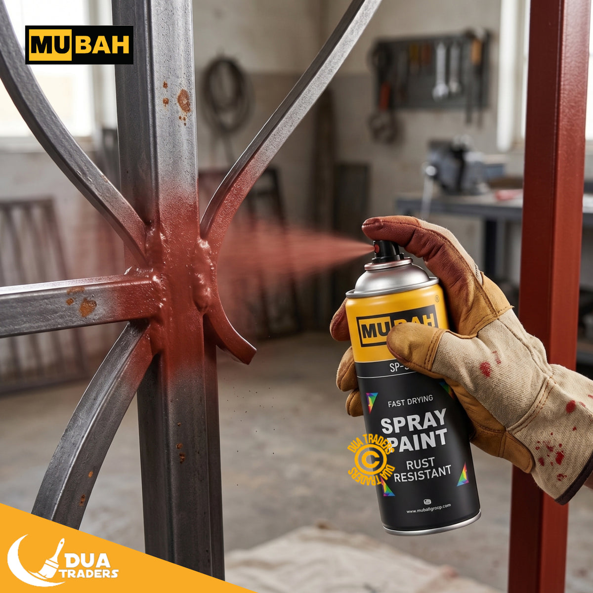 MUBAH Spray Paint 400ml – Pack of 12