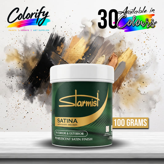 STARMIST Water Based Metallic Paints 100ml