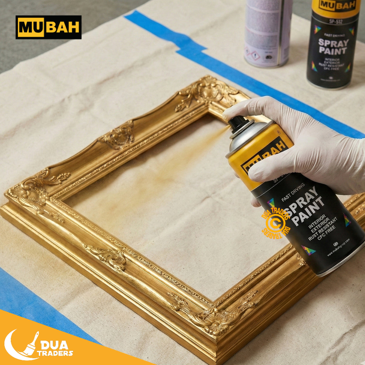 MUBAH Spray Paint 400ml – Pack of 12