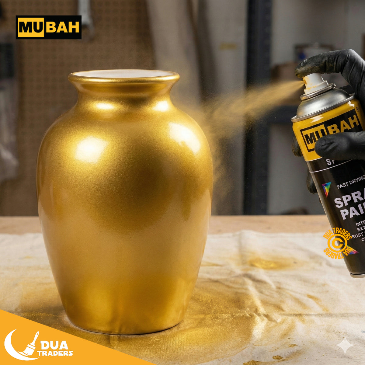 MUBAH Spray Paint 400ml – Pack of 12